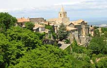cycling on the  wine route in provence france europe