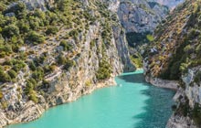 hiking trip in the gorges verdon