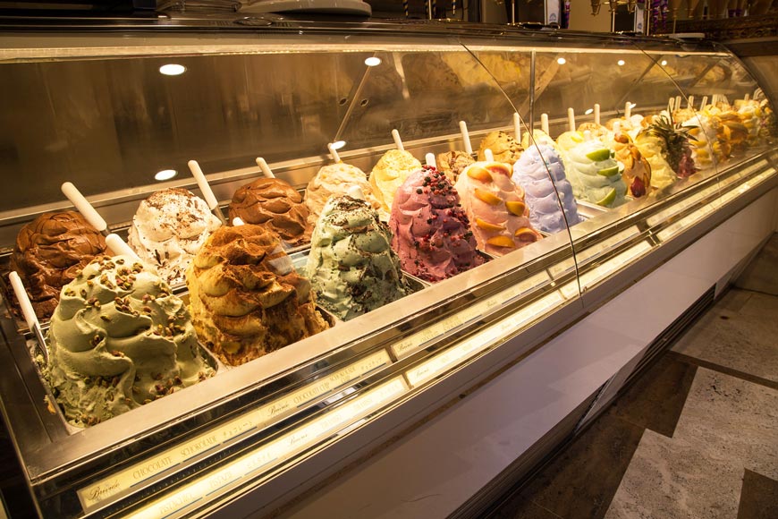 Cool down this summer with an Italian ice cream!