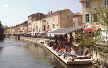 Isle sur la Sorgue famous typical market Venice of Provence antiques